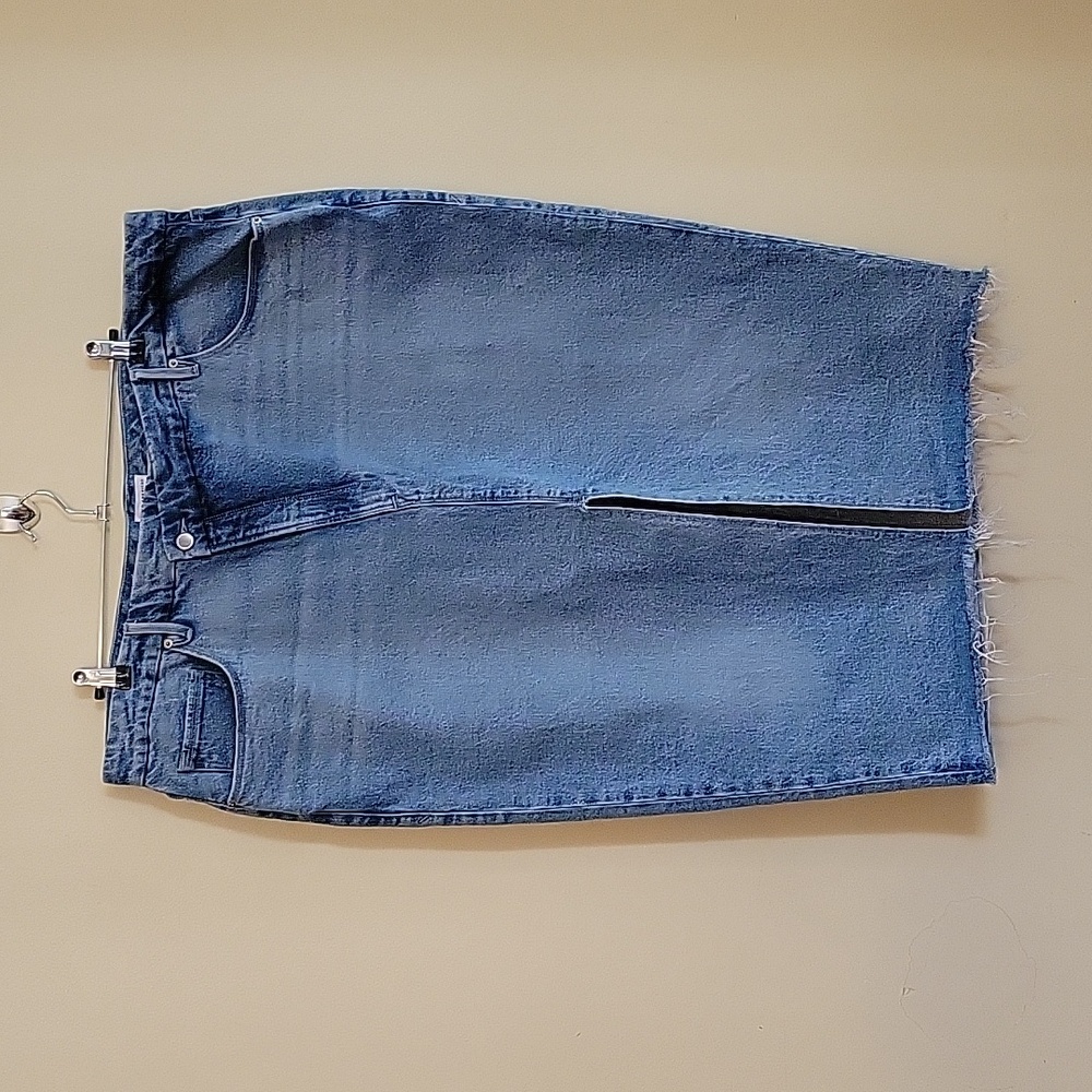 Good American denim skirt women's size 20.